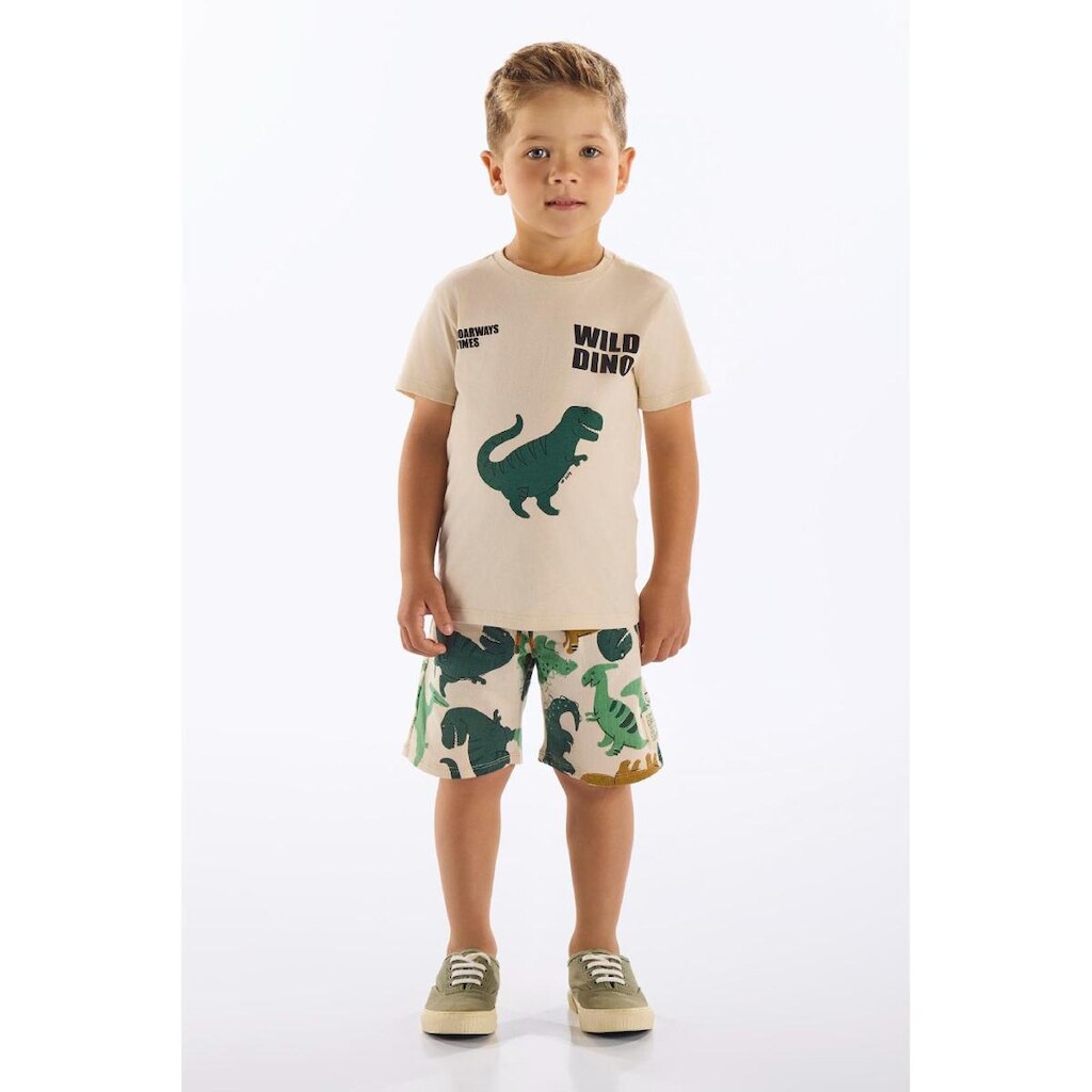 Conjunto Infantil Camiseta e Bermuda Up Baby