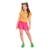 Conjunto Infantil com Blusa e Short para Menina Bee Loop - Amarelo