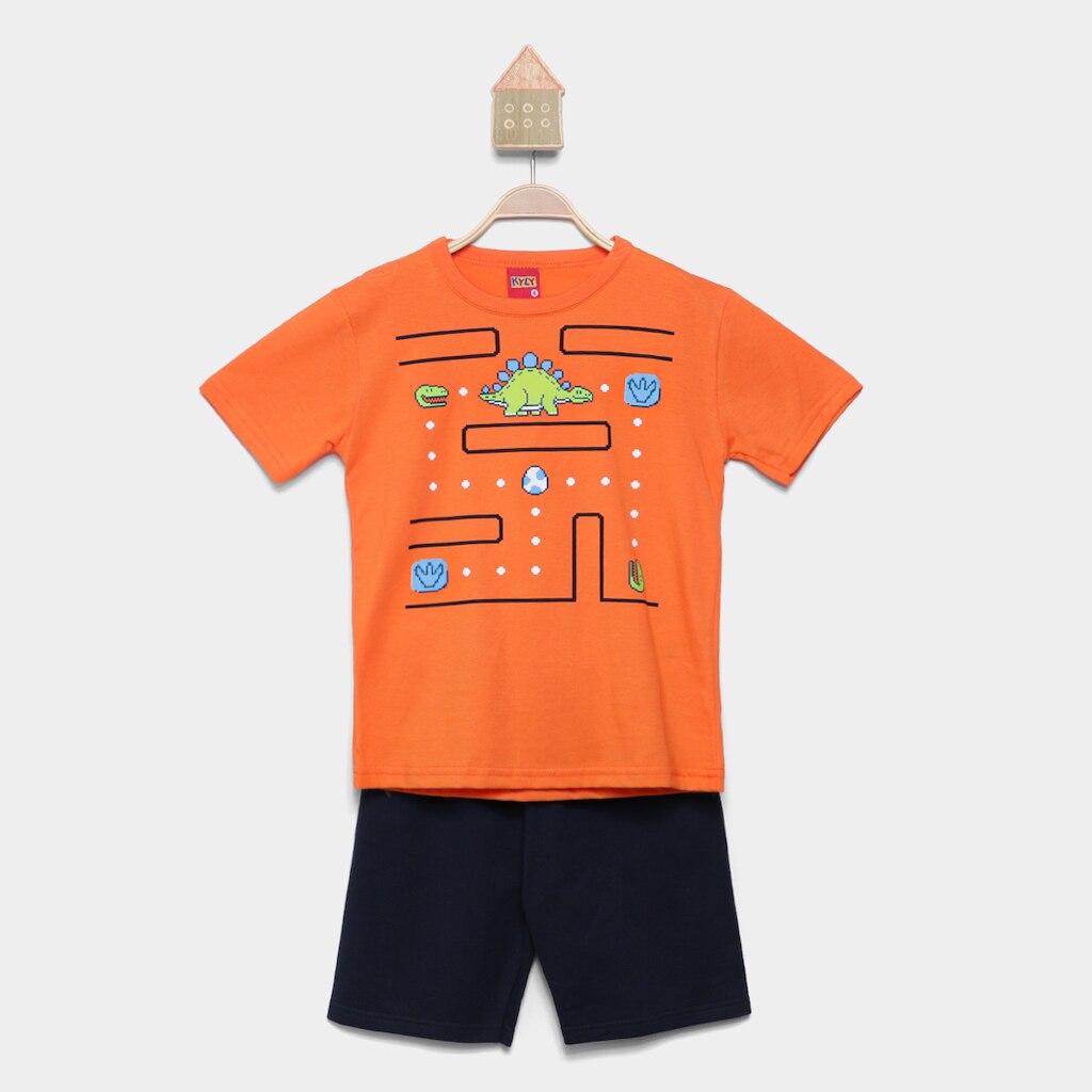 Conjunto Infantil Curto Kyly Espaço Menino