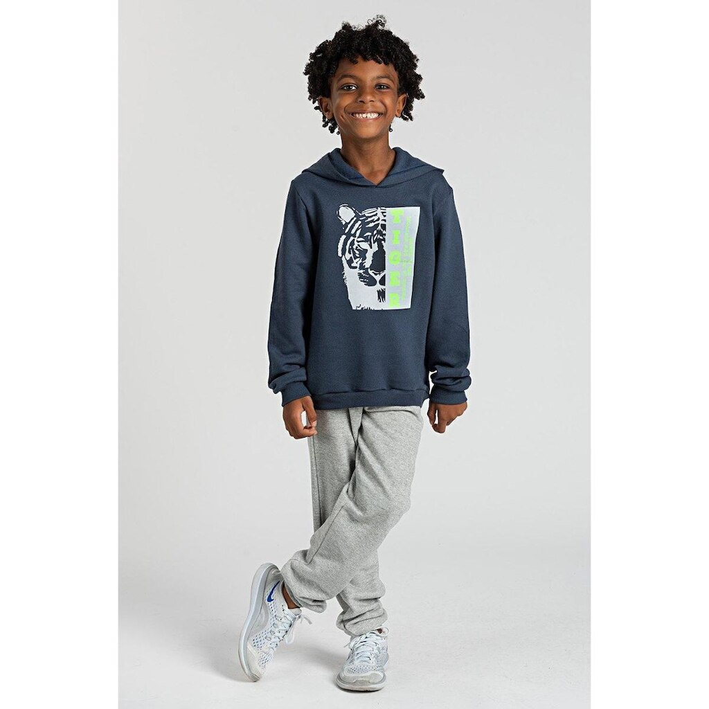 Conjunto Infantil de Moletom Masculino Tiger