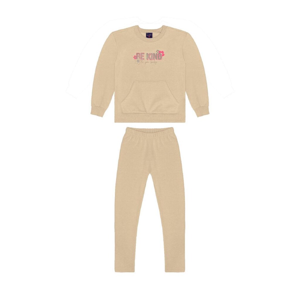 Conjunto Infantil em Molecotton Guloseima