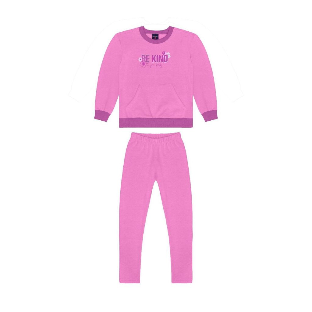 Conjunto Infantil em Molecotton Guloseima