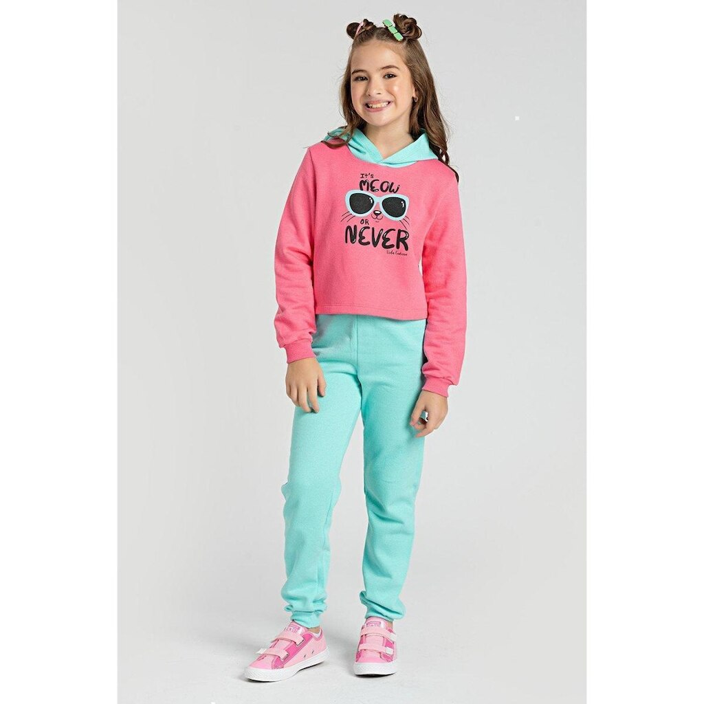 Conjunto Infantil Feminino Cat Girl