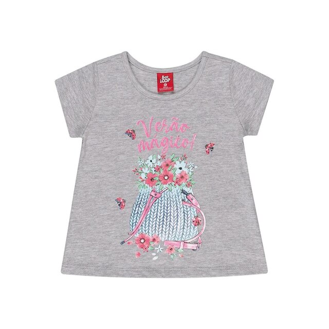 Conjunto Infantil Floral Bee Loop