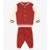 Conjunto Infantil Jaqueta Com Calça Trick Nick Masculino - Laranja