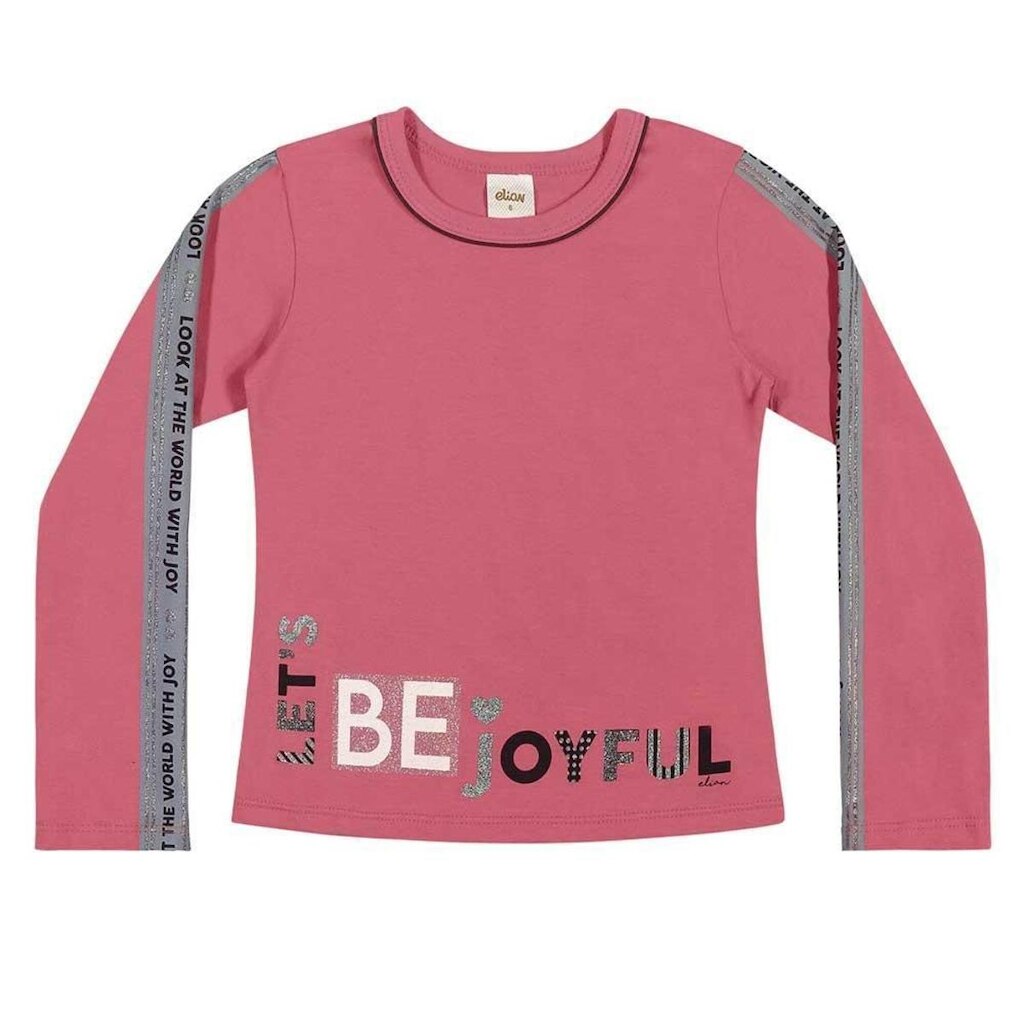 Conjunto Infantil Longo Menina Blusa E Calça Elian