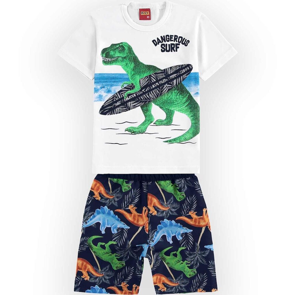 Conjunto Infantil Masculino Camiseta + Bermuda Kyly 110971.0001.3 Kyly