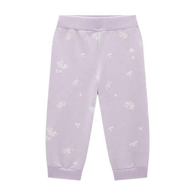 Conjunto Infantil Menina Blusa/Calça Moletom Lilás somnii