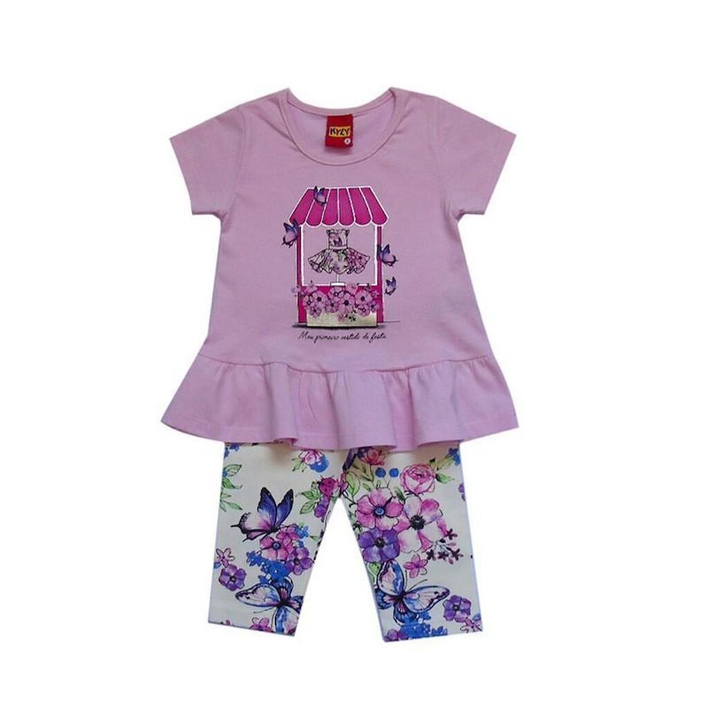 Conjunto Infantil Menina Com Estampa Personalizada Kyly