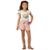 Conjunto Infantil Menina Confortavel Flores - Branco