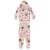Conjunto Infantil Menina em Moletom Peluciado Com Capuz Rosa, Ursa, 2 peças - Fakini - Rosa
