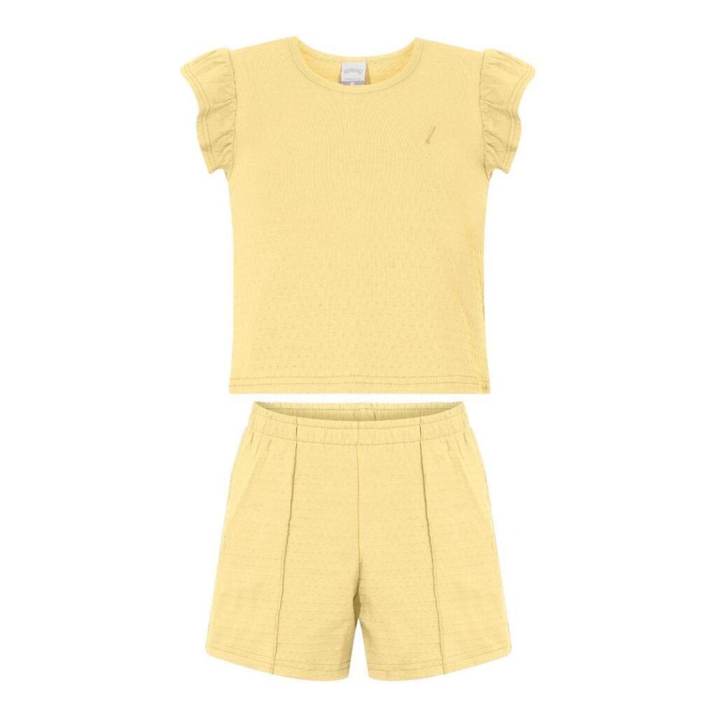Conjunto Infantil Menina Manga Curta Alakazoo Ref. 00535