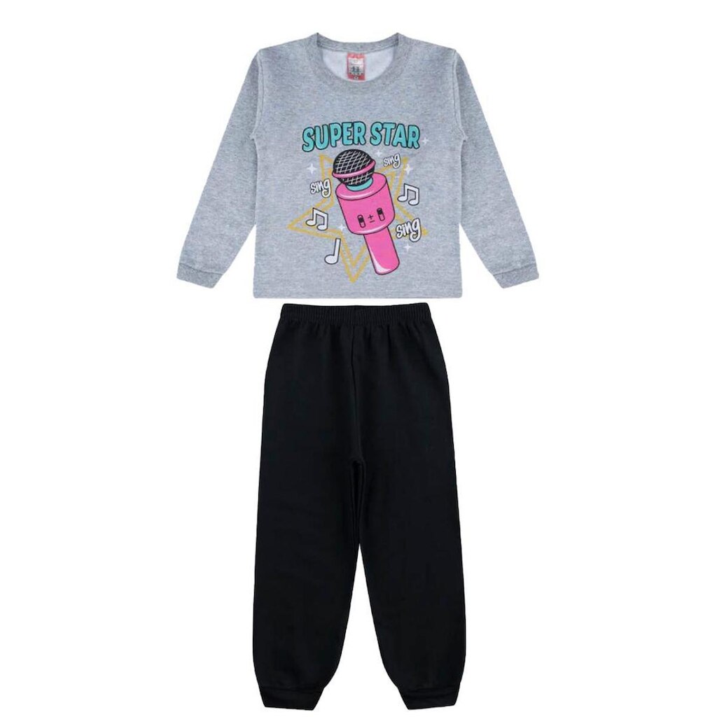 Conjunto Infantil Menina Moletom Vários Modelos