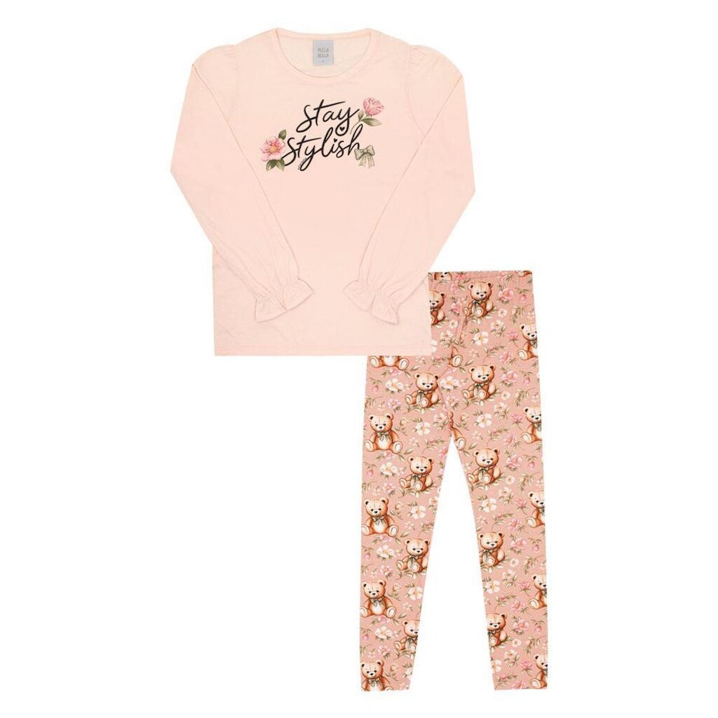 Conjunto Infantil Menina - Rosa - 52830-1298