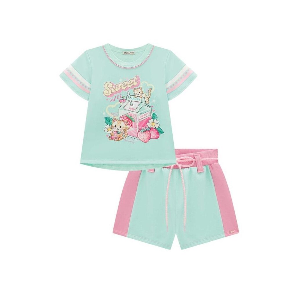 Conjunto Infantil Meninas Verão Ref 66333