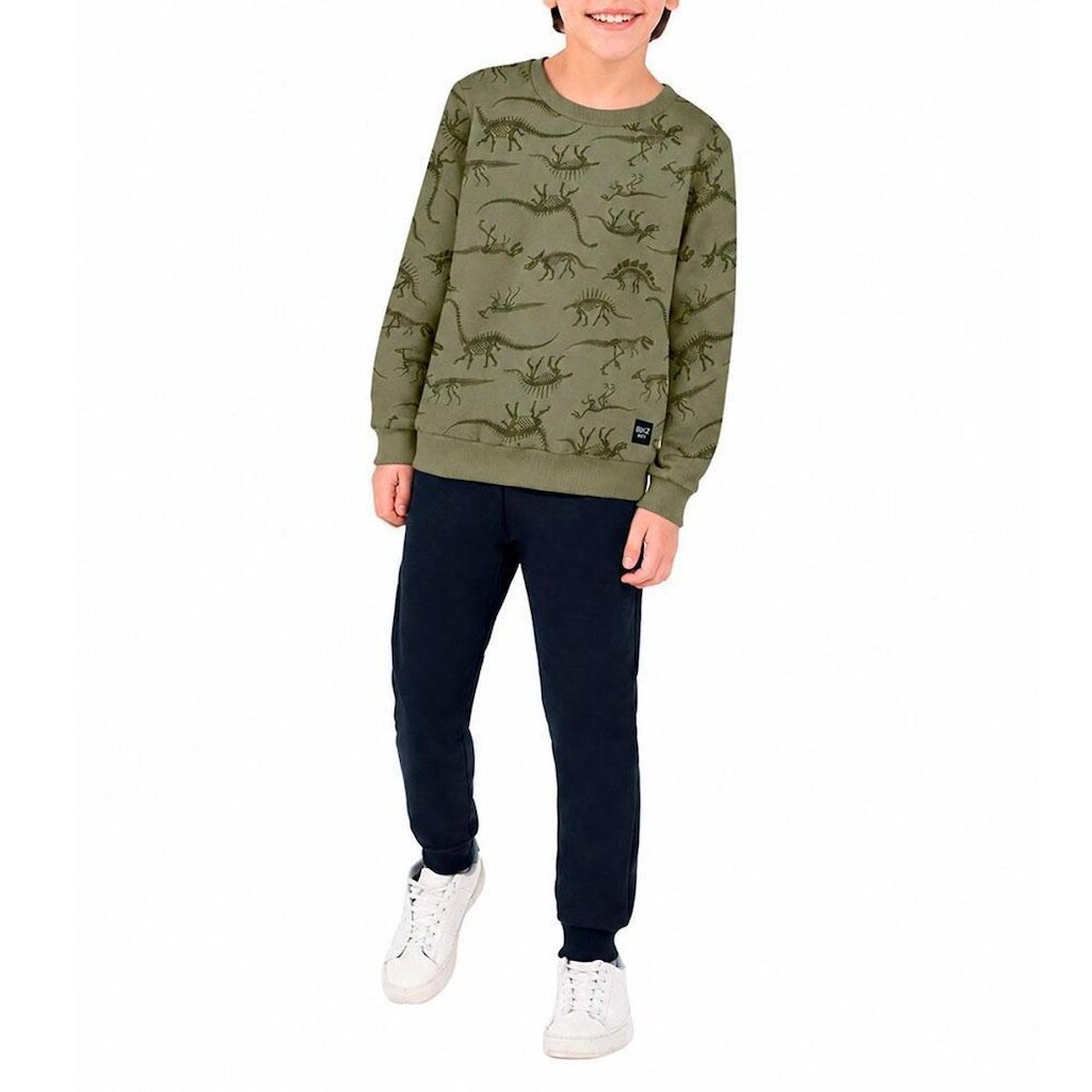 Conjunto Infantil Menino Alakazoo Fóssil ML Verde - 19565