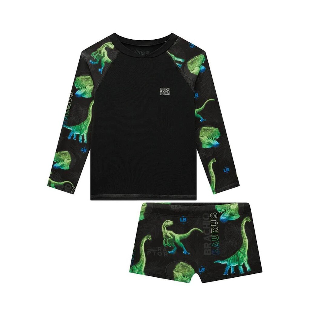 Conjunto Infantil Menino com Proteção UV 50+  Dino Luc.boo