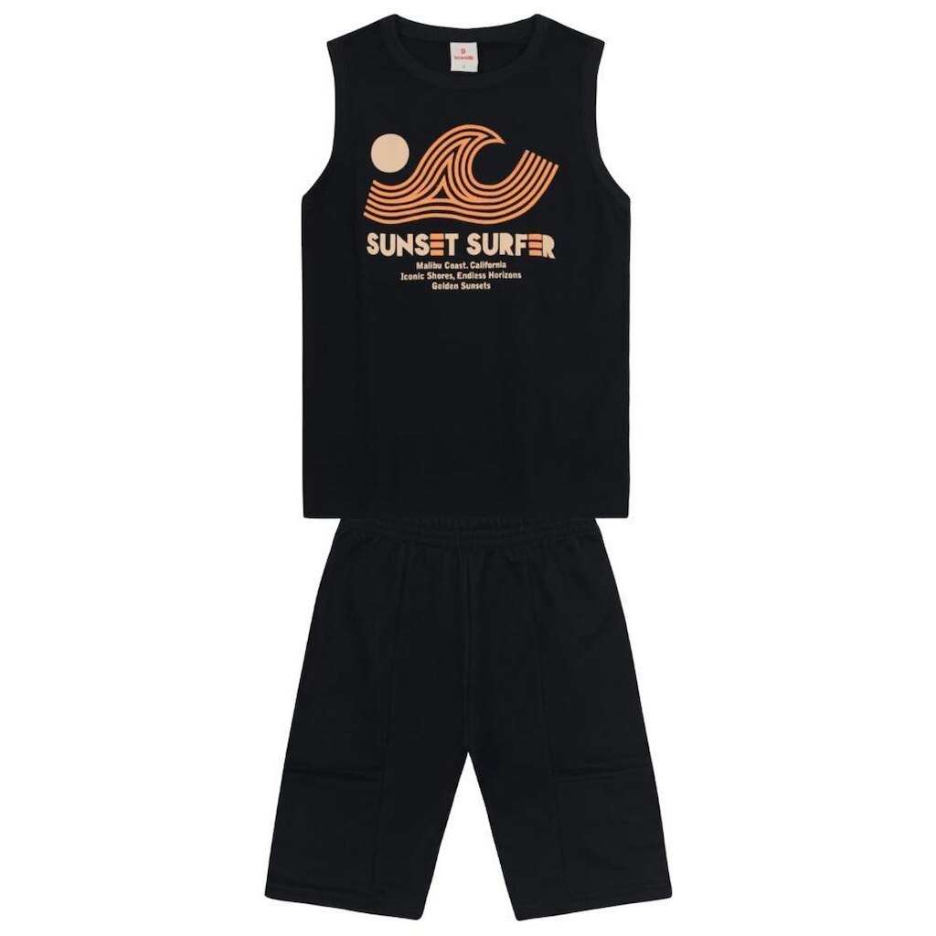 Conjunto infantil menino de surf Brandili