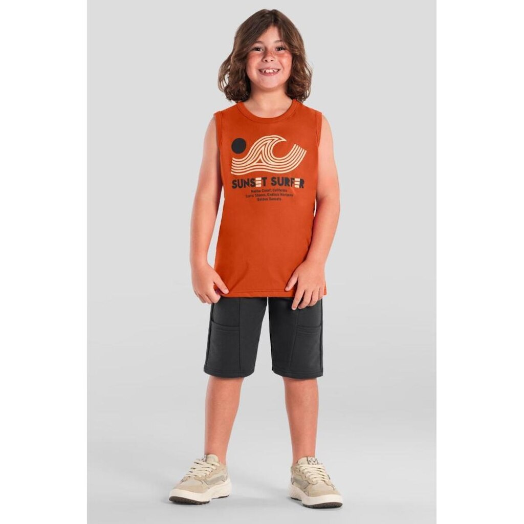 Conjunto infantil menino de surf Brandili