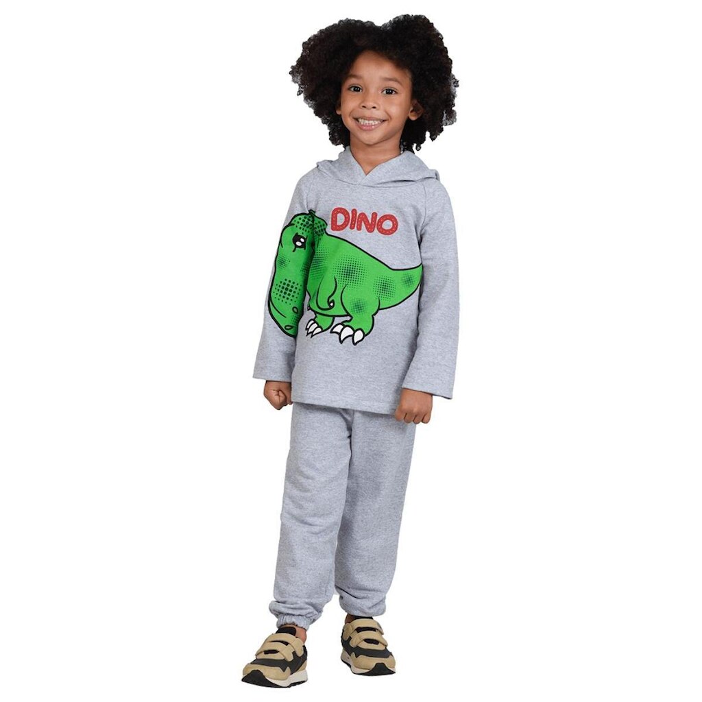 Conjunto Infantil Mescla com Estampa de Dinossauro - Destak