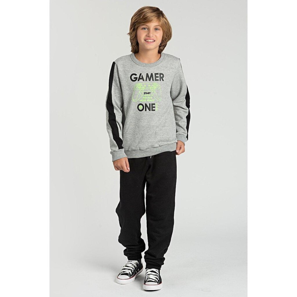 Conjunto Infantil Mescla  Moletom Gamer One