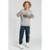 Conjunto Infantil Mescla  Moletom Trails - Cinza