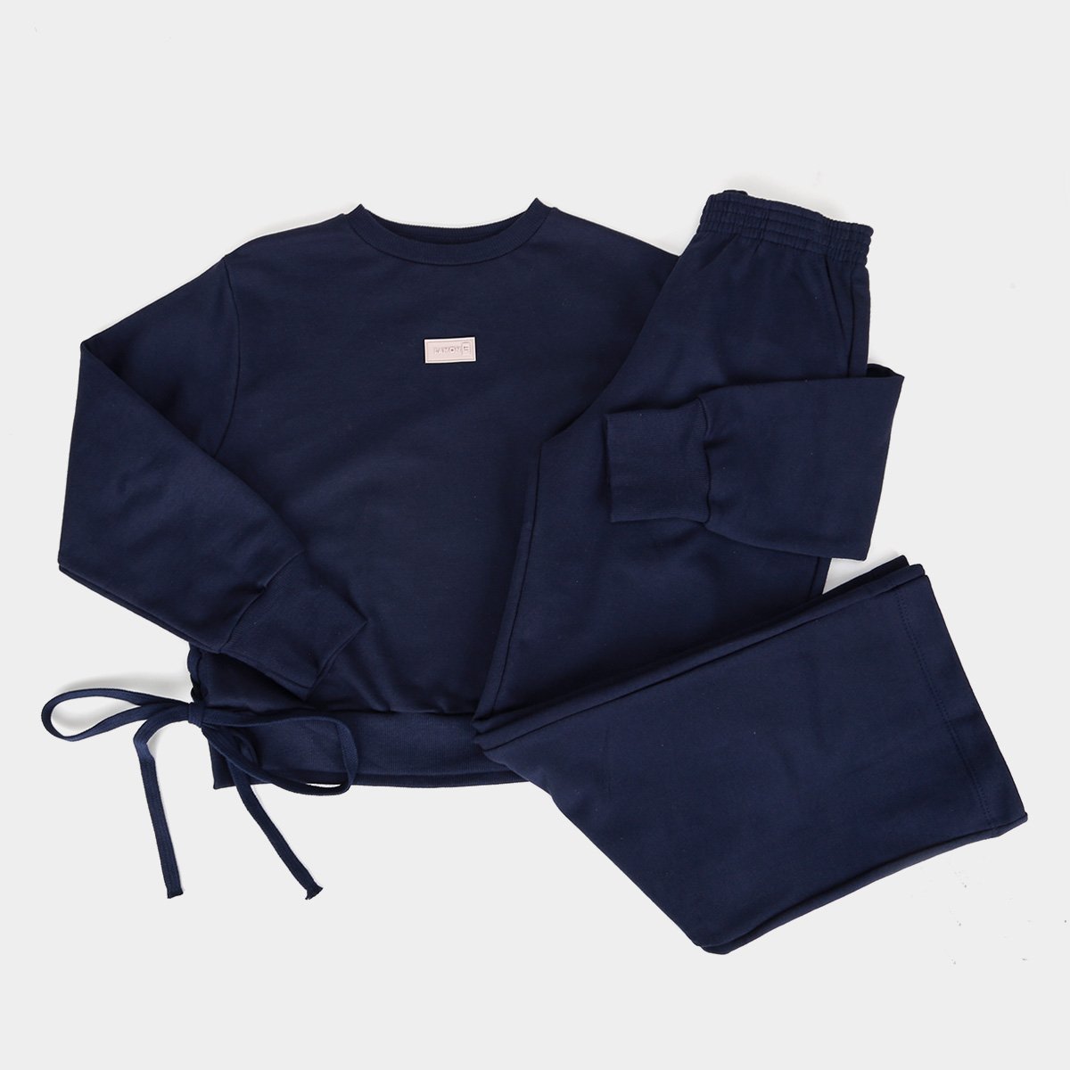 Conjunto Infantil Moletinho Kamylus 70179 Menina Menor preço em Conjunto Infantil Moletinho Kamylus 70179 Menina