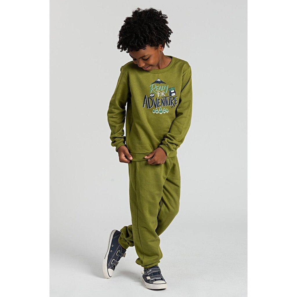Conjunto Infantil  Moletom  Aventureiro