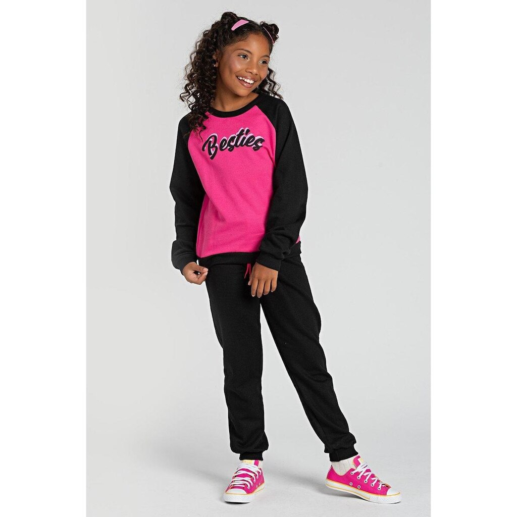 Conjunto Infantil   Moletom Besties