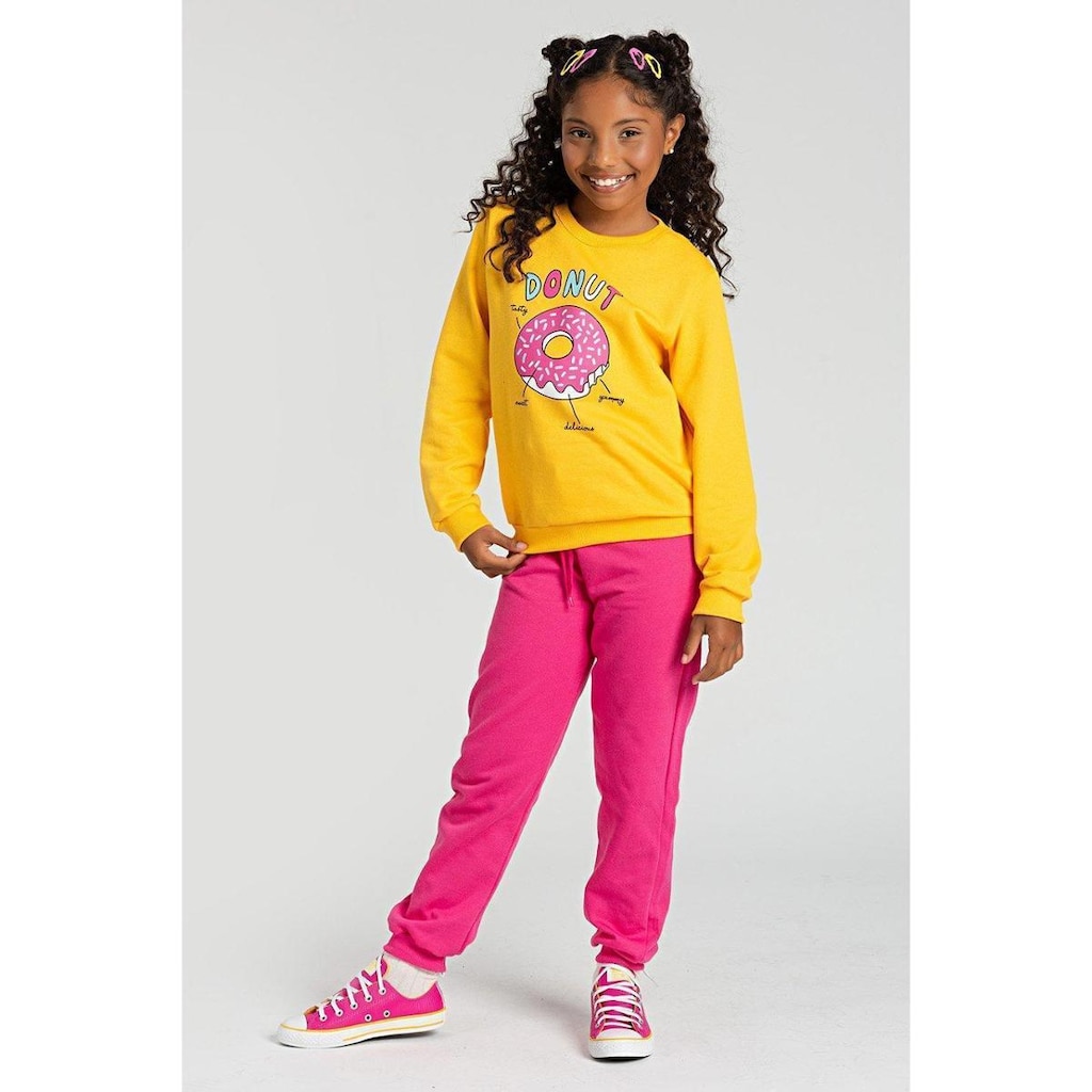 Conjunto Infantil  Moletom  Donut