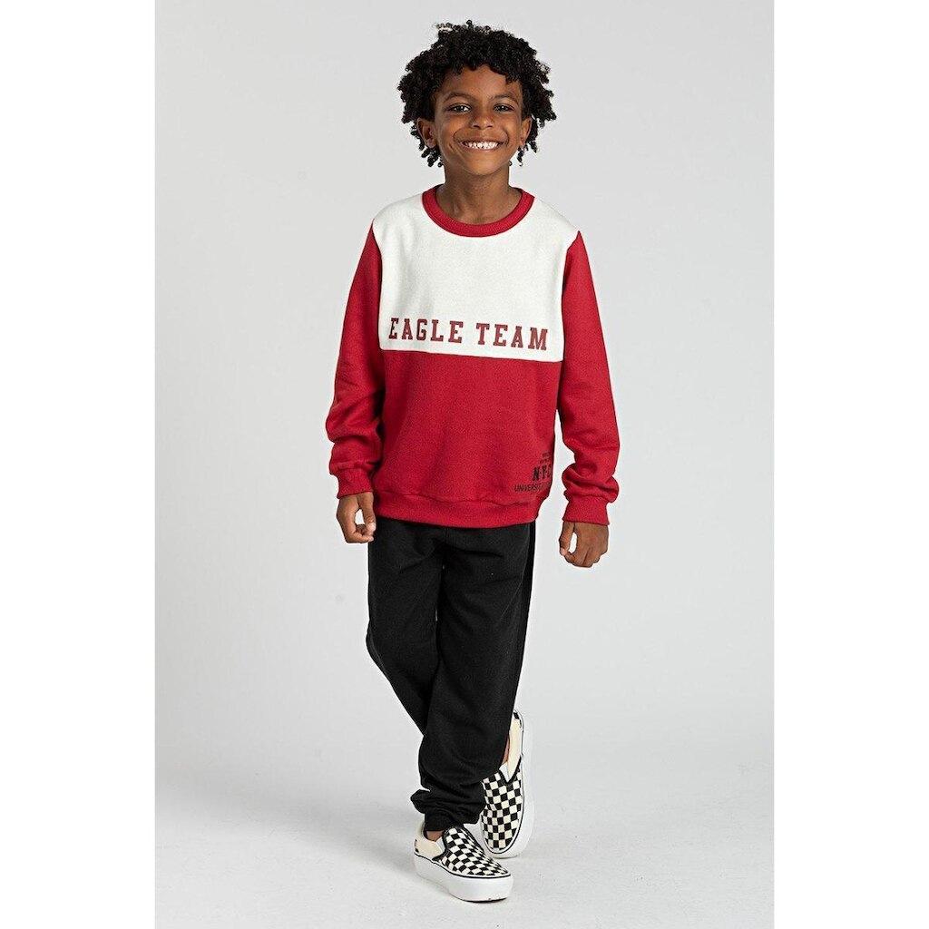 Conjunto Infantil   Moletom Eagle Team