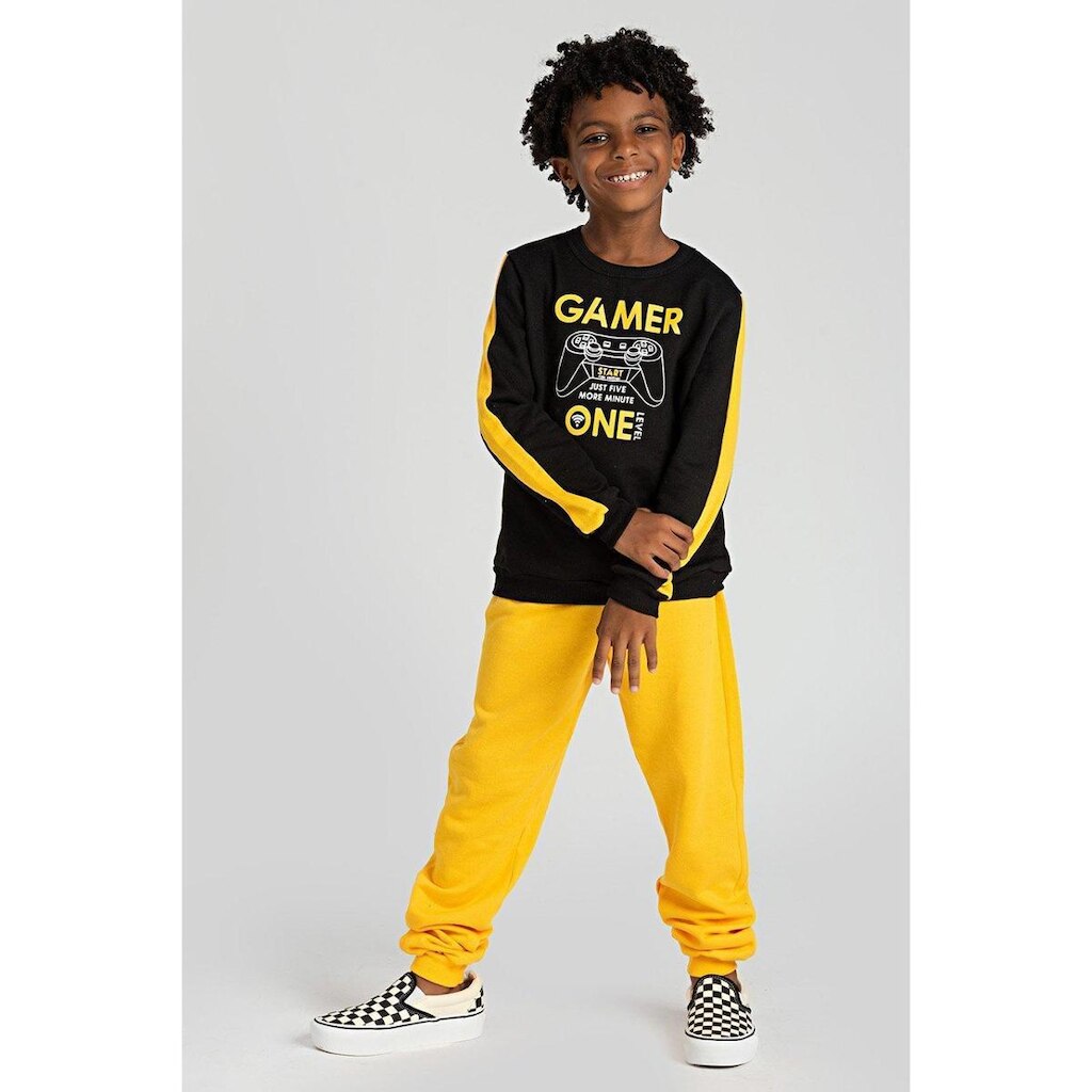Conjunto Infantil   Moletom Gamer One
