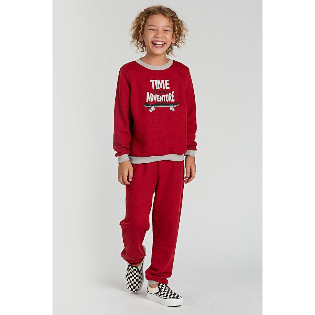 Conjunto Infantil  Moletom  Time Adventure