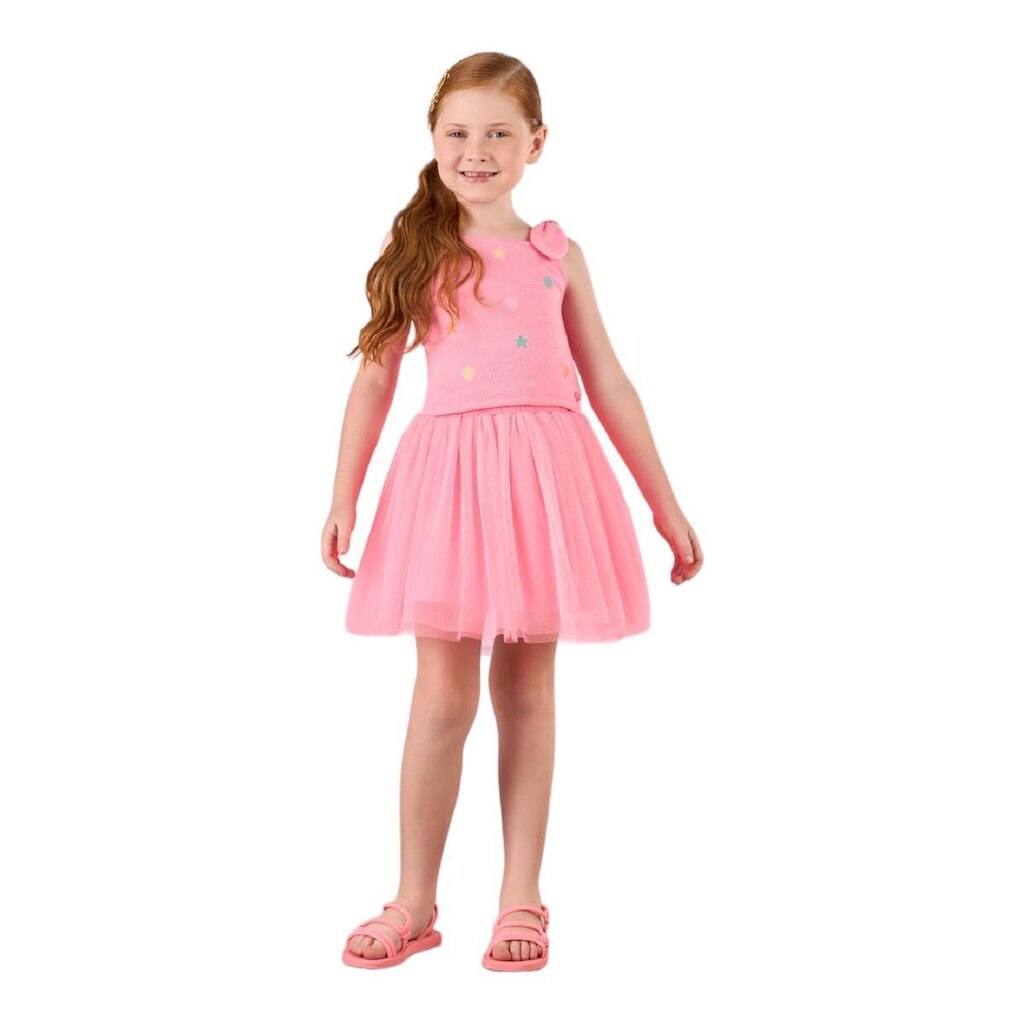 CONJUNTO INFANTIL MON SUCRÉ ROSA RELAX DAY 8025152