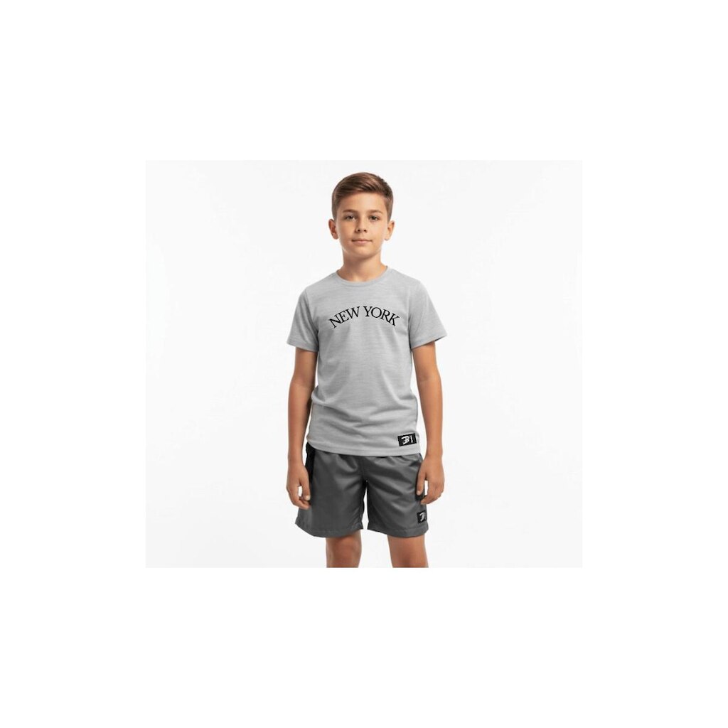 Conjunto infantil NEW YORK camiseta e bermuda