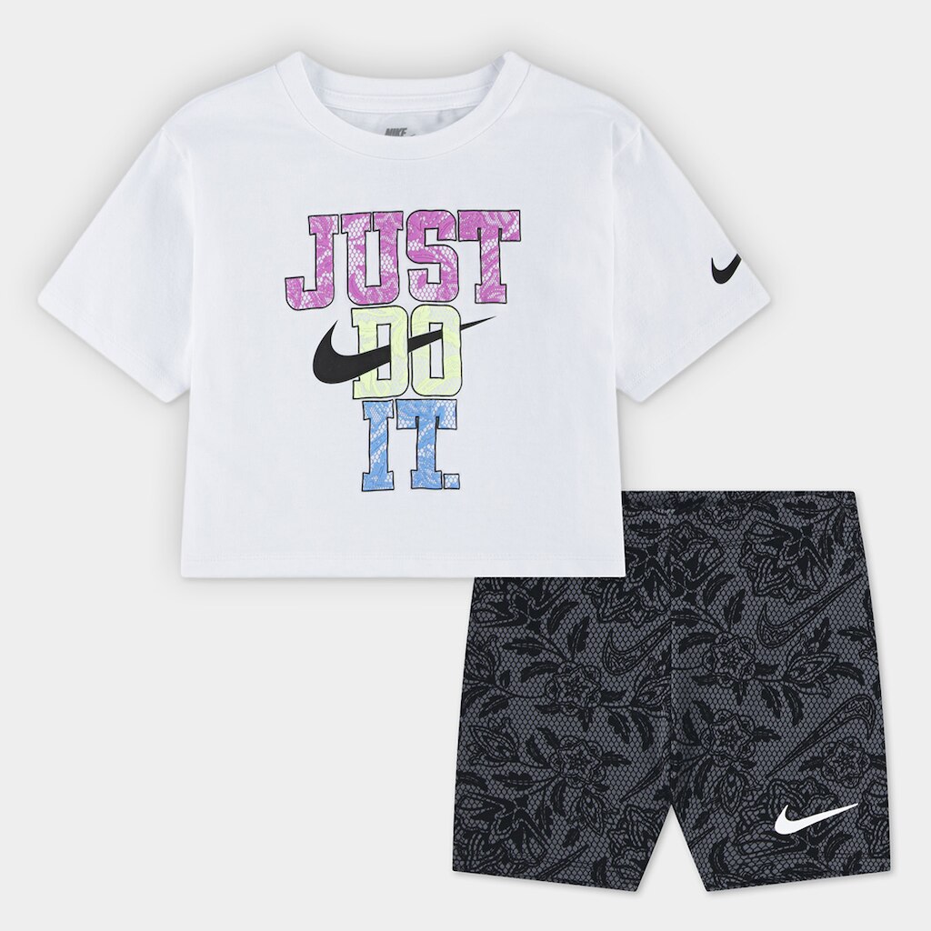 Conjunto Infantil Nike Lace It Up Bike Menina