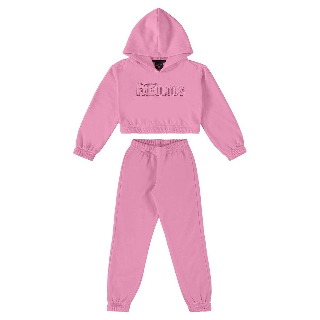 Conjunto Infantil para Meninas com Jaqueta e Calça Guloseima