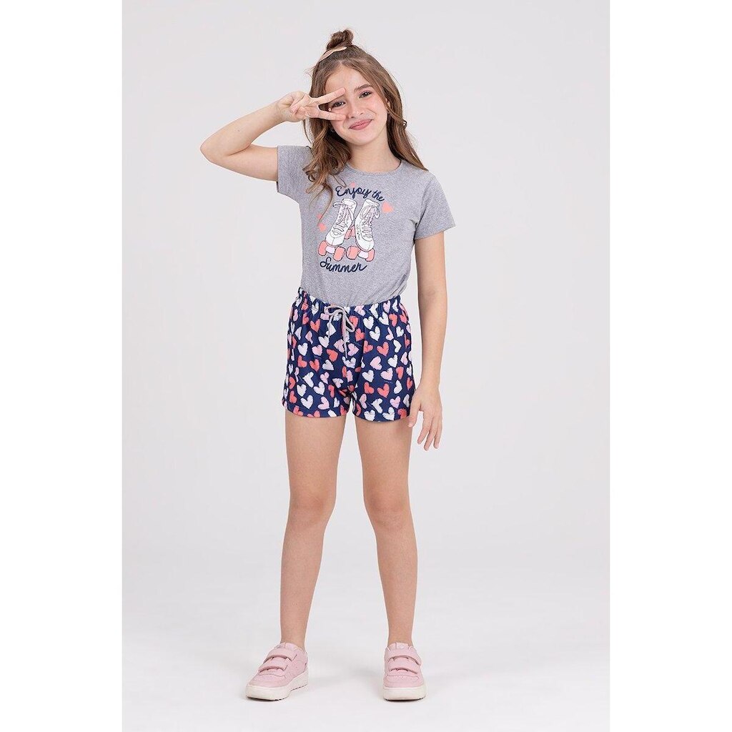 Conjunto Infantil Poliplex Enjoy Mescla