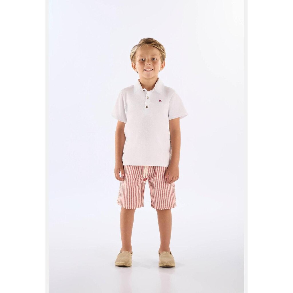 Conjunto Infantil Polo e Bermuda Up Baby