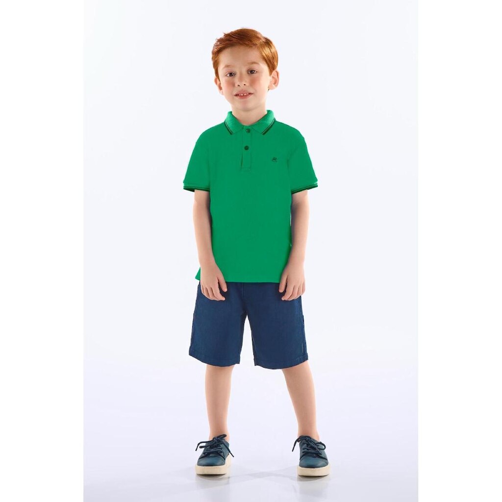 Conjunto Infantil Polo e Bermuda Up Baby