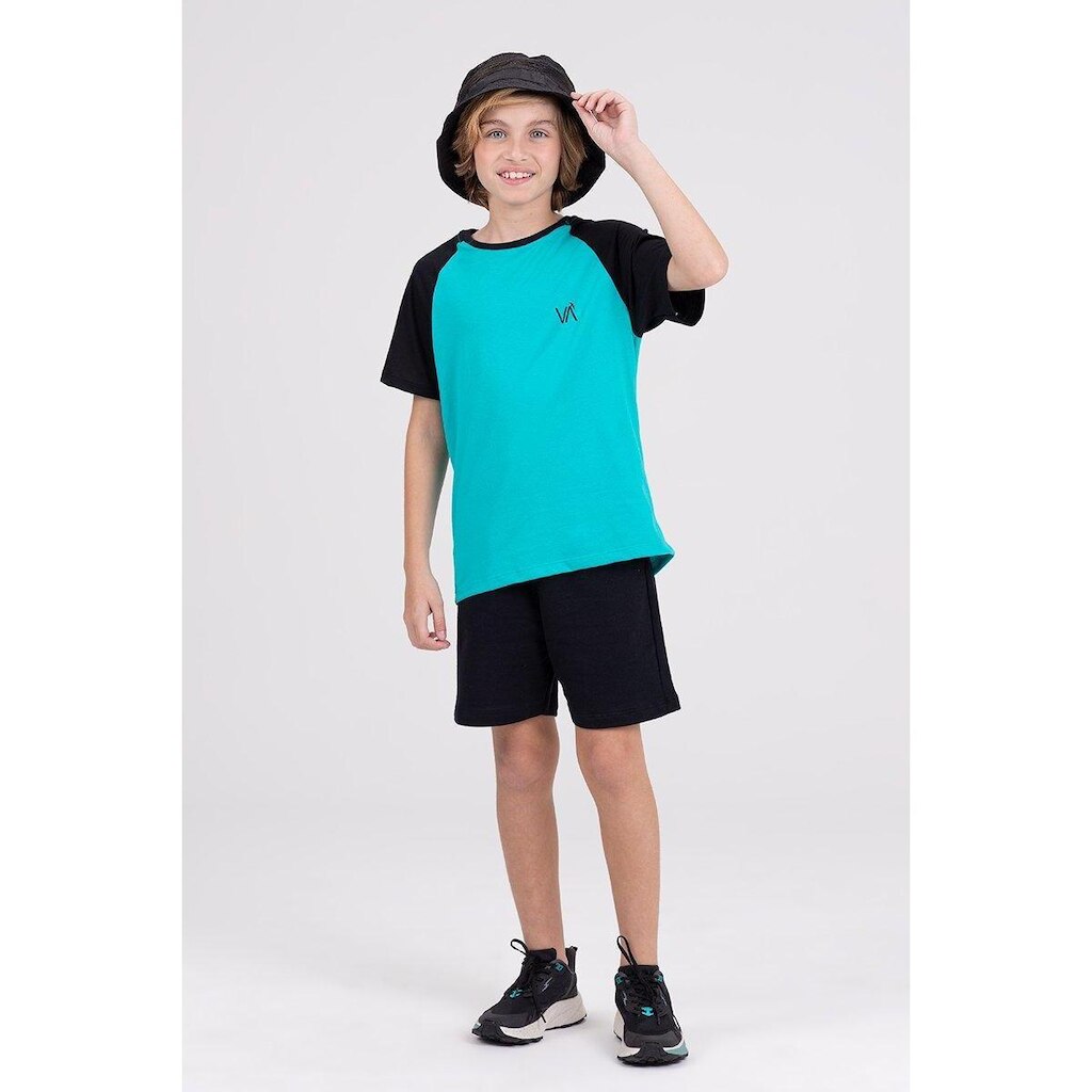 Conjunto Infantil Raglan Slevee Verde