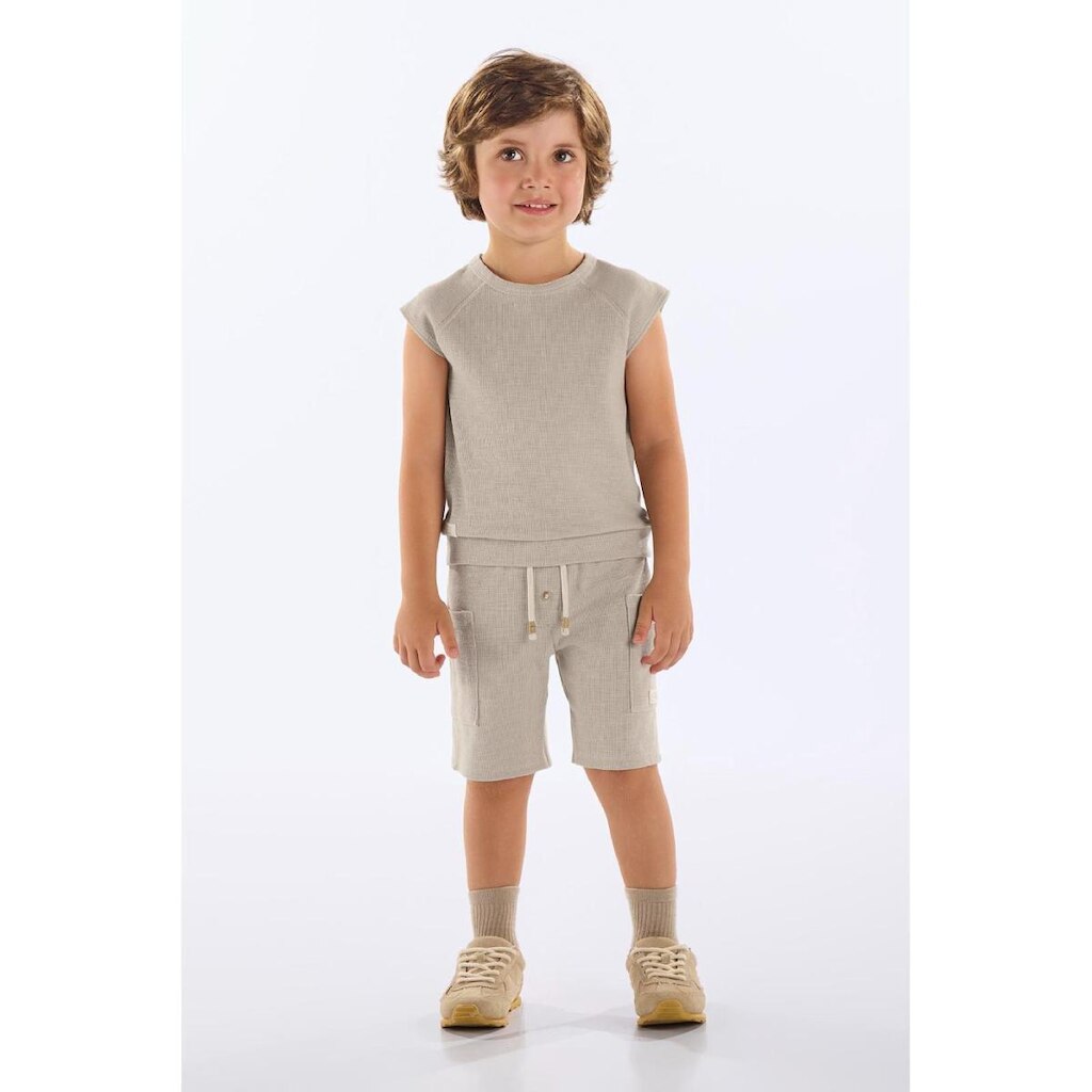 Conjunto Infantil Regata e Bermuda Up Baby