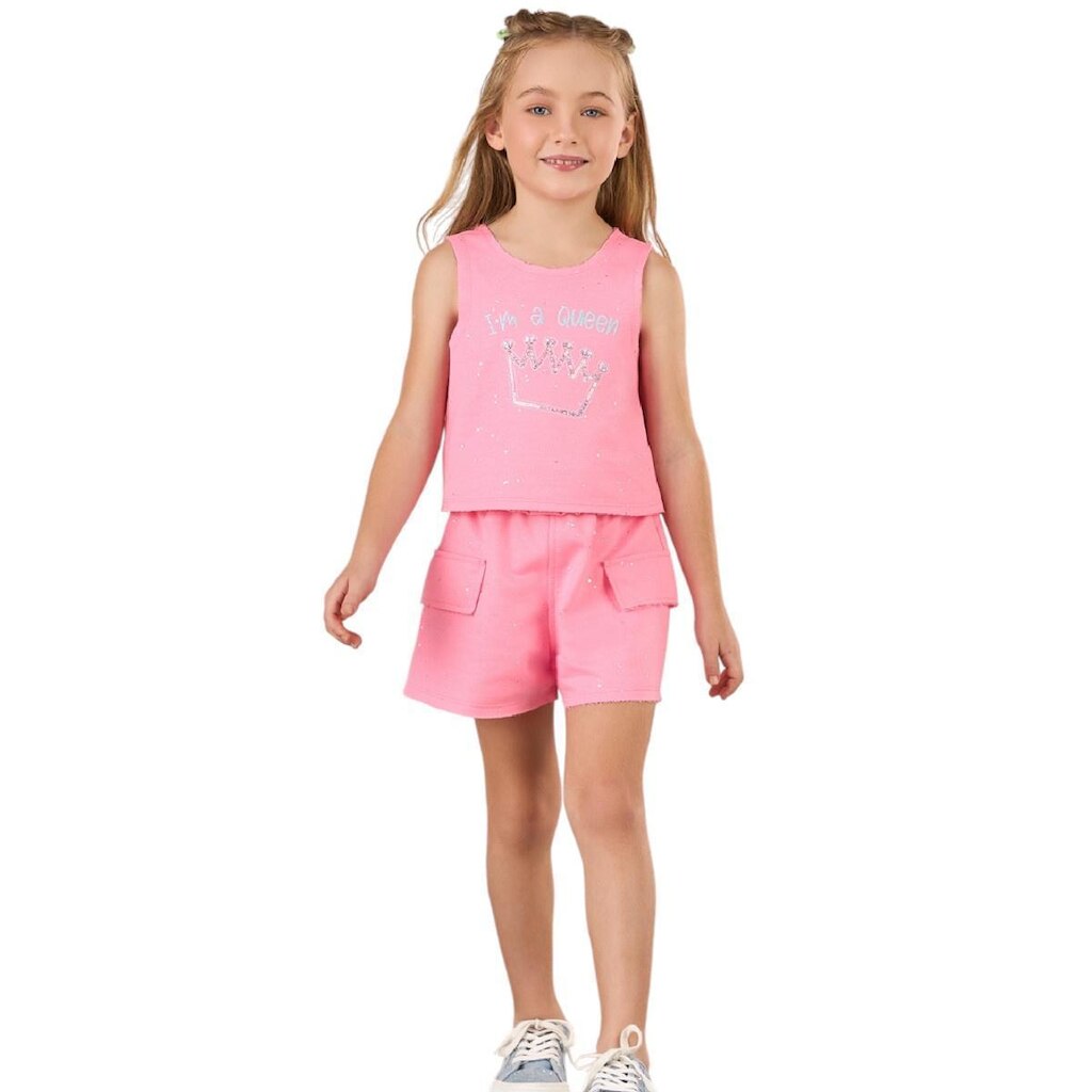 CONJUNTO INFANTIL ROSA CHCLETE MON SUCRÉ 8025140