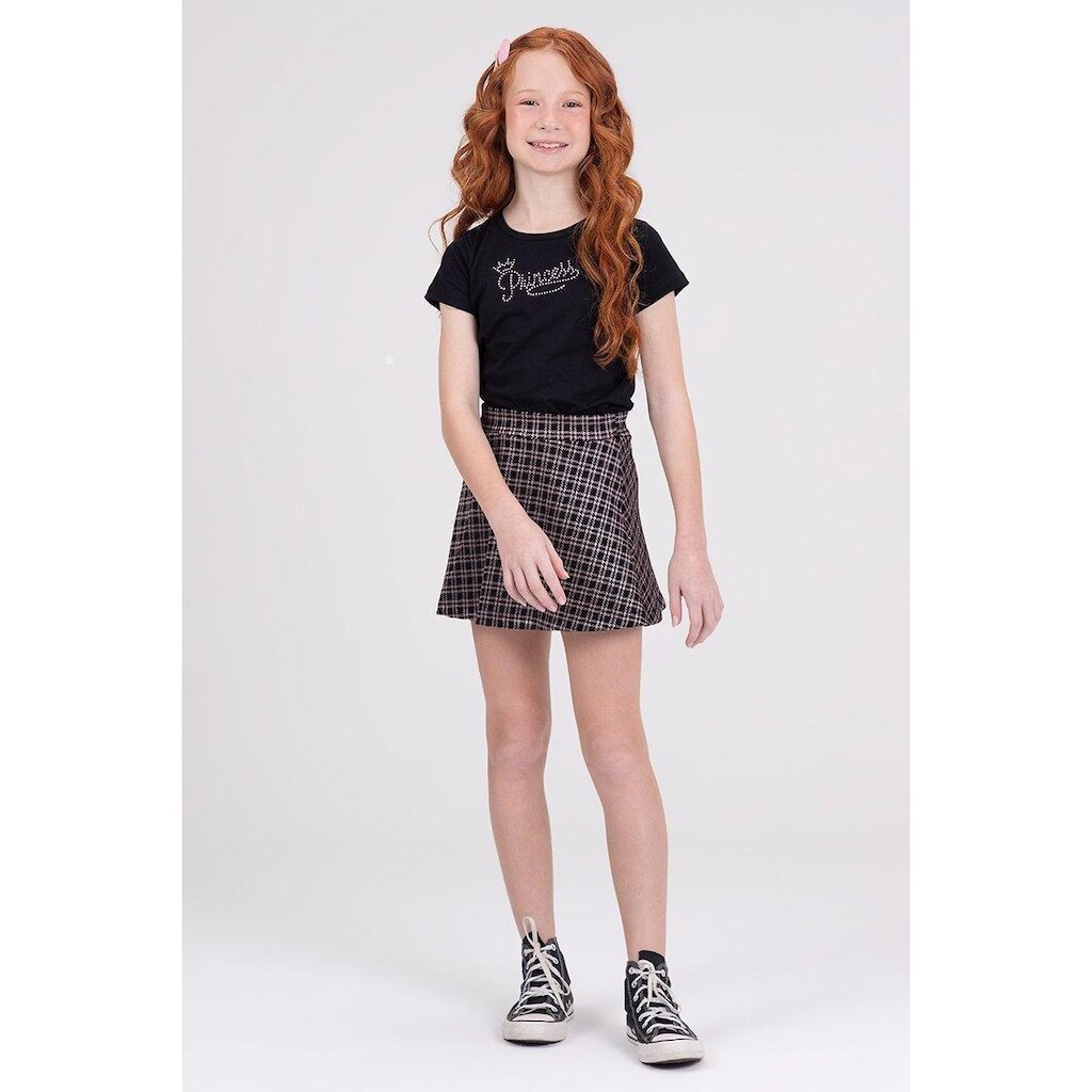 Conjunto Infantil Shine Crown Rosa Claro
