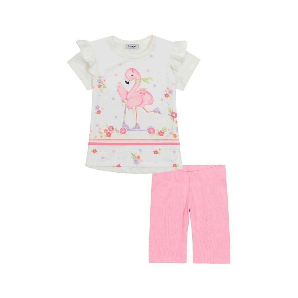 Conjunto infantil verão menina Kukiê Ref 88463