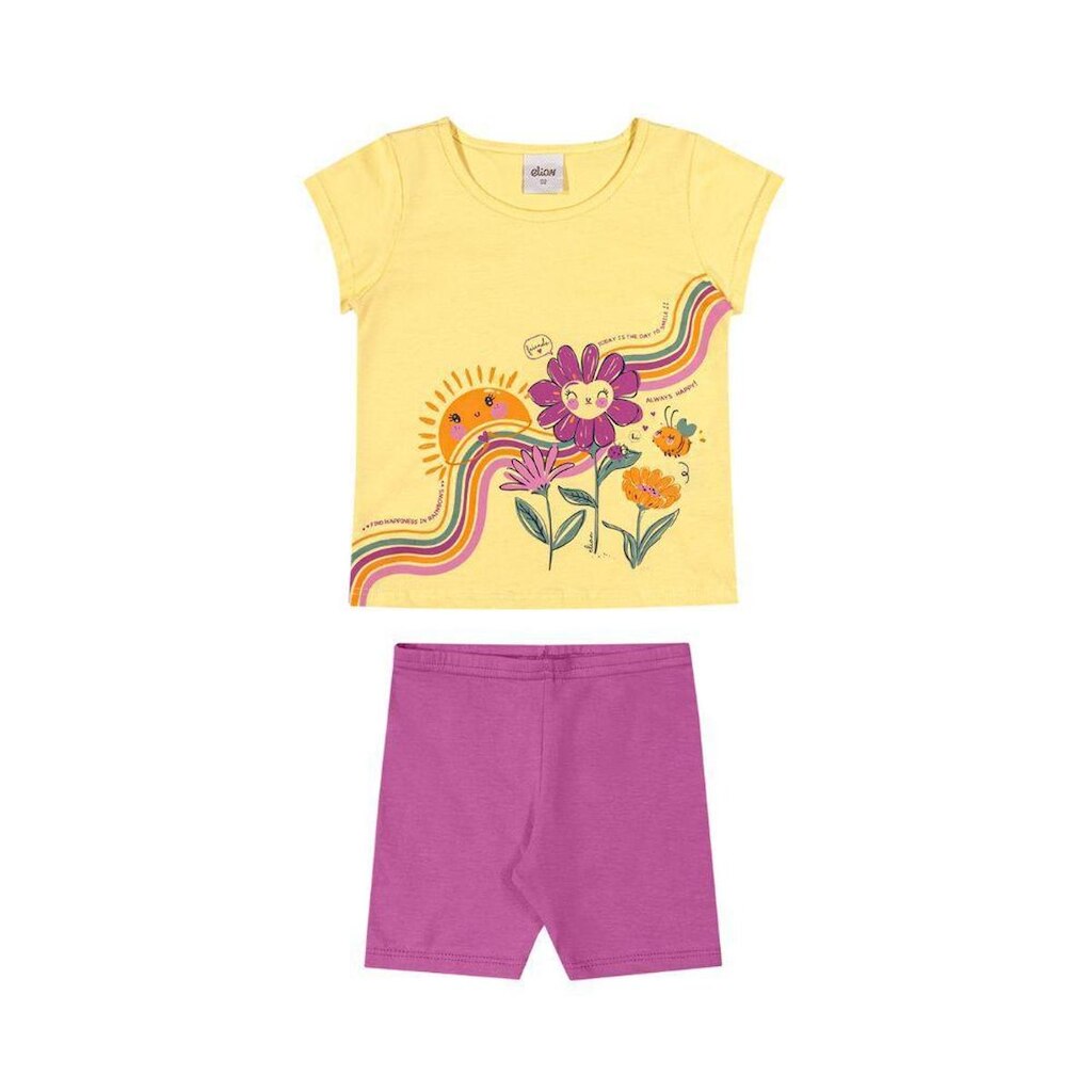 Conjunto infantil verão menina Ref 232200