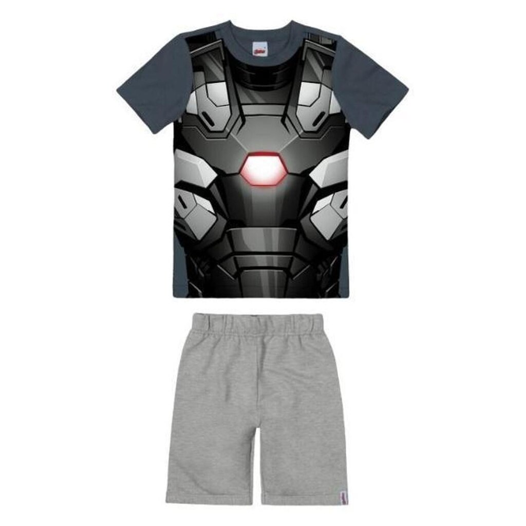 Conjunto Infantil Vingadores Com Máscara Malwee Ref. 083170