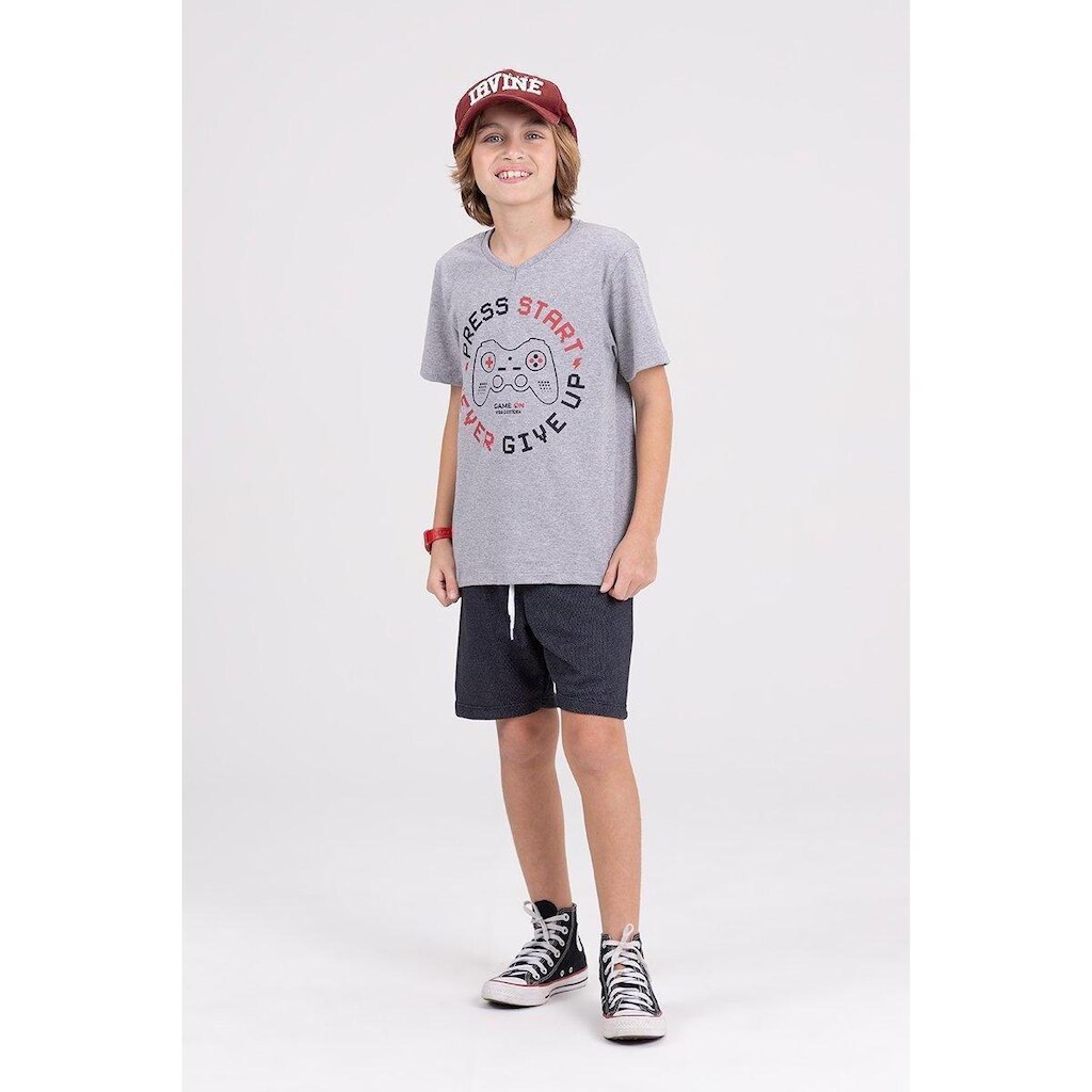 Conjunto Infantil Web Press Start Mescla