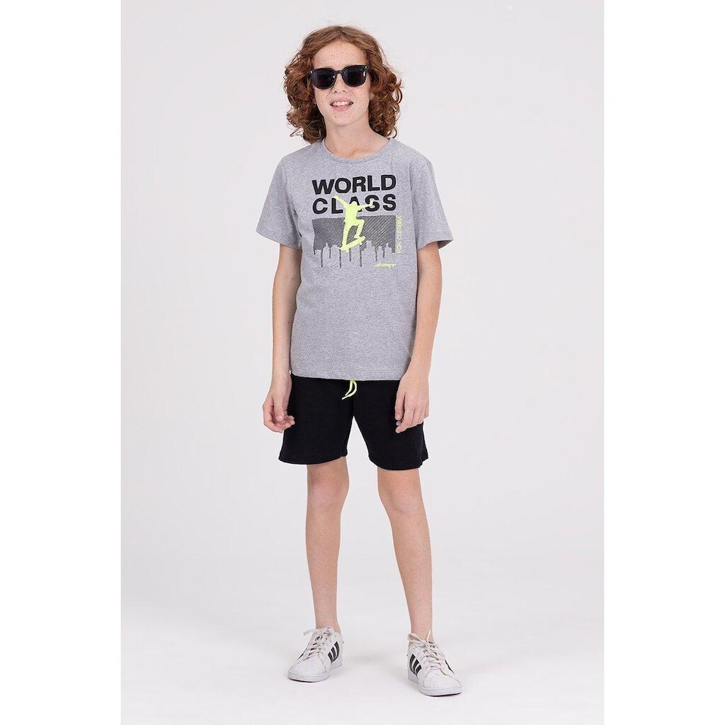 Conjunto Infantil World Class Mescla