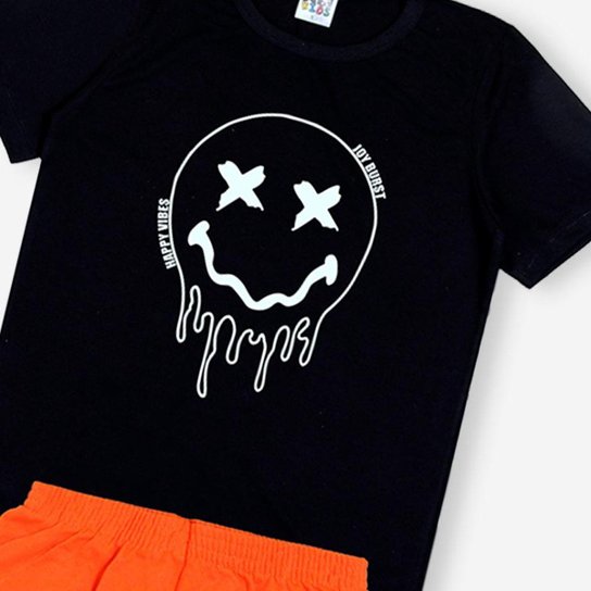 Conjunto Infanto Juvenil Menino Camiseta e Bermuda